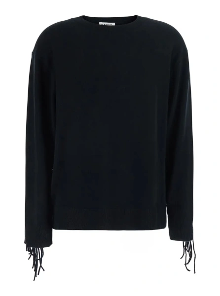 Pulover P.A.R.O.S.H. negru din casmir