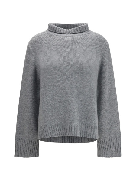 Pulover tricotat Allude gri