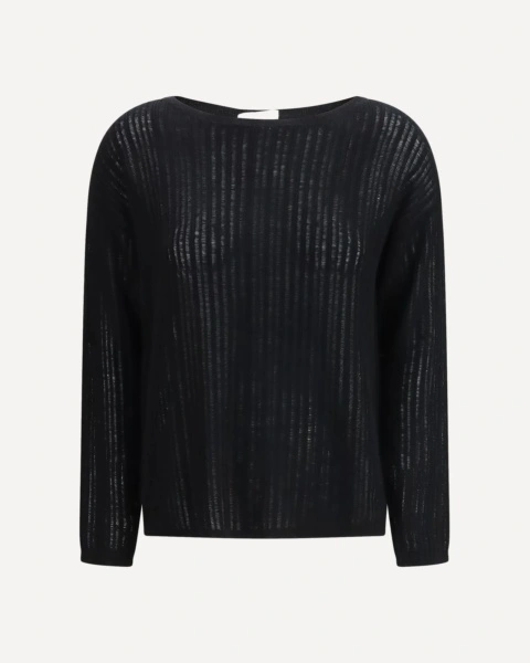 Pulover tricotat Allude negru