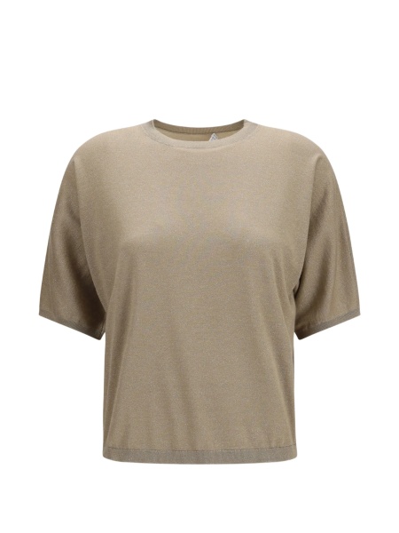 Pulover tricotat Brunello Cucinelli neutru