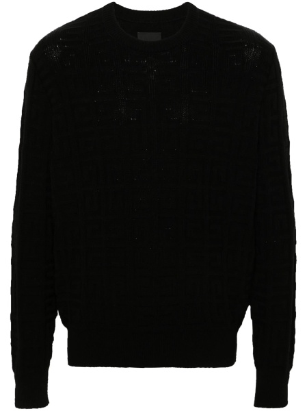 Pulover tricotat Givenchy negru