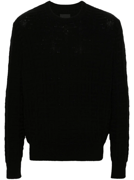 Pulover tricotat Givenchy negru