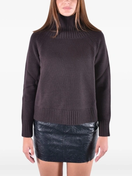 Pulover tricotat Michael Kors maro