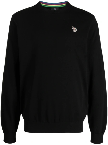 Pulover tricotat Paul Smith negru