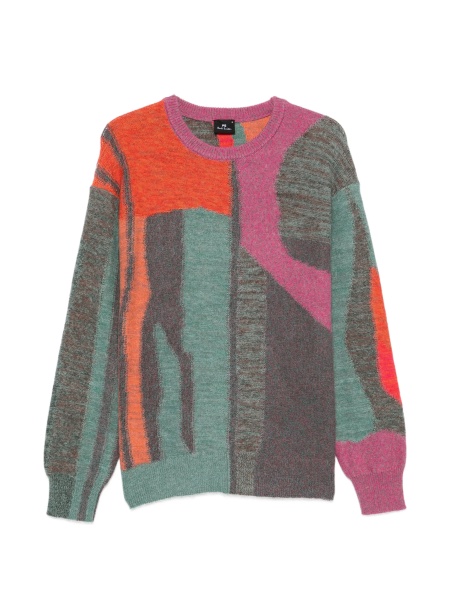 Pulover tricotat Paul Smith verde