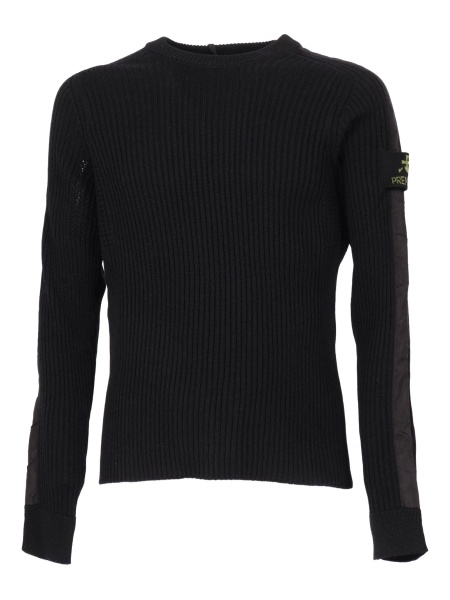 Pulover tricotat Premiata negru din lana