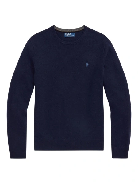 Pulover tricotat Ralph Lauren albastru