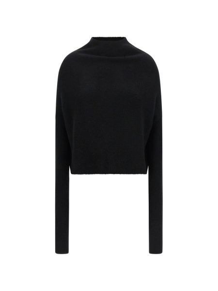 Pulover tricotat Rick Owens negru