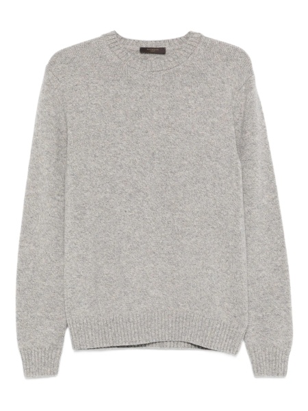 Pulover tricotat SLOWEAR ZANONE gri