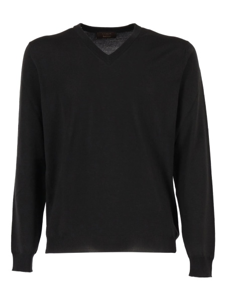 Pulover tricotat SLOWEAR ZANONE negru