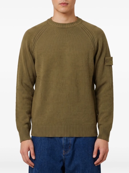 Pulover tricotat Stone Island verde