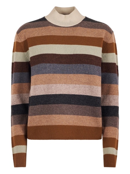 Pulover tricotat Tory Burch neutru
