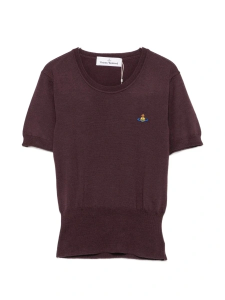 Pulover tricotat Vivienne Westwood violet