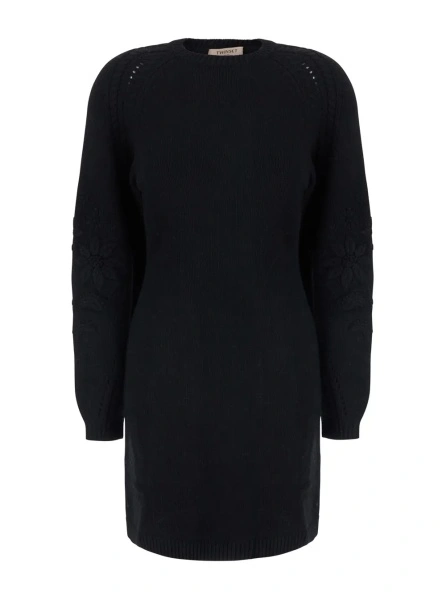 Pulover TWINSET negru din lana