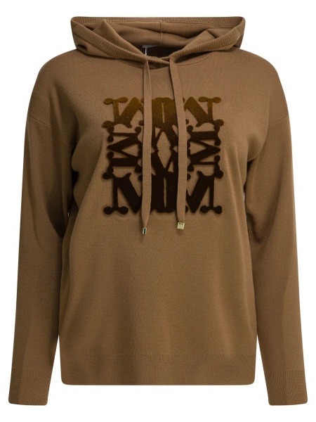 Pulover Virgin wool hooded sweater