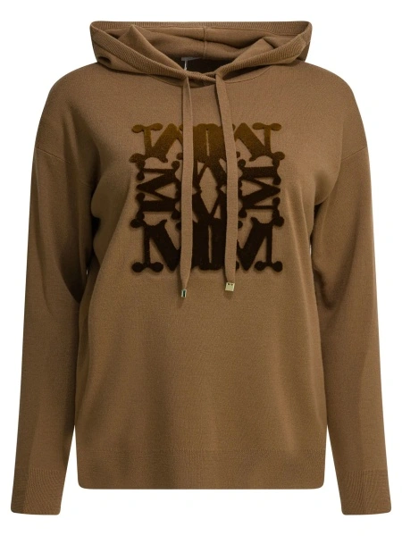 Pulover Virgin wool hooded sweater
