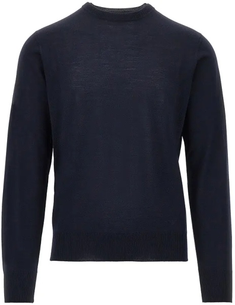 Pulover Virgin wool sweater with Eagle embroidery