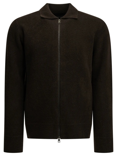 Pulover Wool Sweater with a Zipper