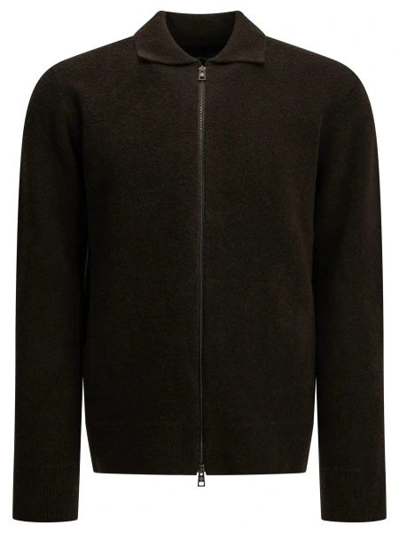 Pulover Wool Sweater with a Zipper