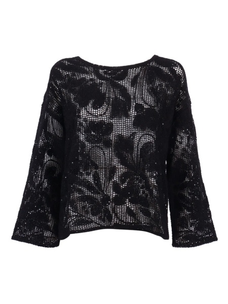 Pulovere Crew neck with Cornely embroidery and sequins
