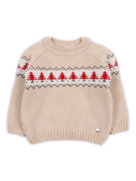 Pulovere KNIT NEWBORN PULLOVER "ACEBO"