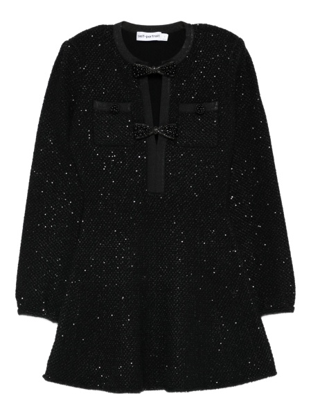 Rochie de ocazie Self-Portrait neagra