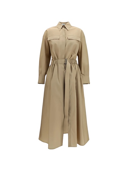 Rochie de zi Brunello Cucinelli verde