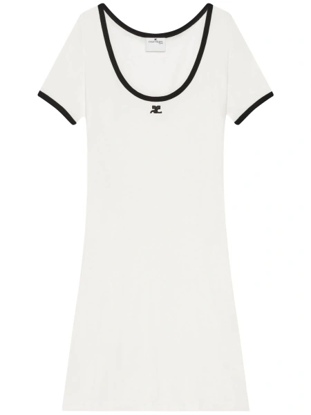 Rochie de zi COURRÈGES alba