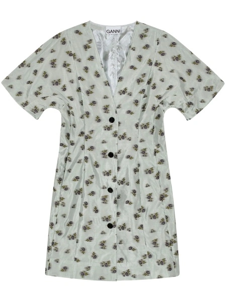 Rochie de zi Ganni neutra