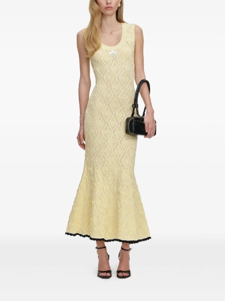 Rochie de zi Self-Portrait galbena