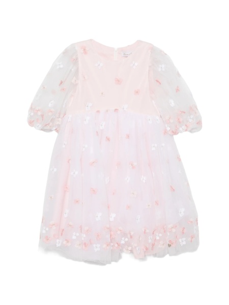 Rochie eleganta Tartine et Chocolat roz din polyester si poliamida