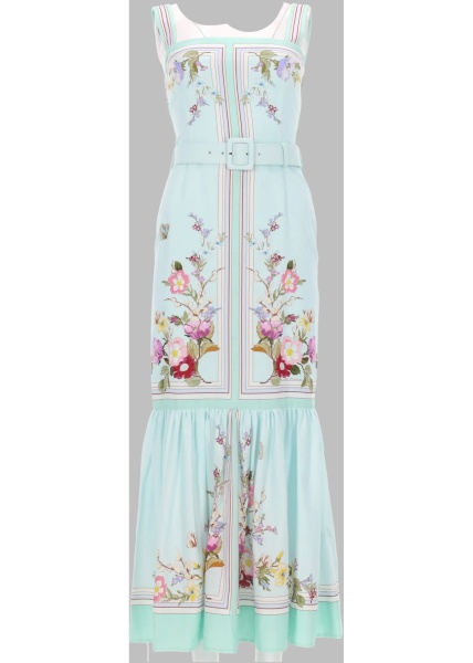 Rochii Abito Midi Con Stampa Floreale