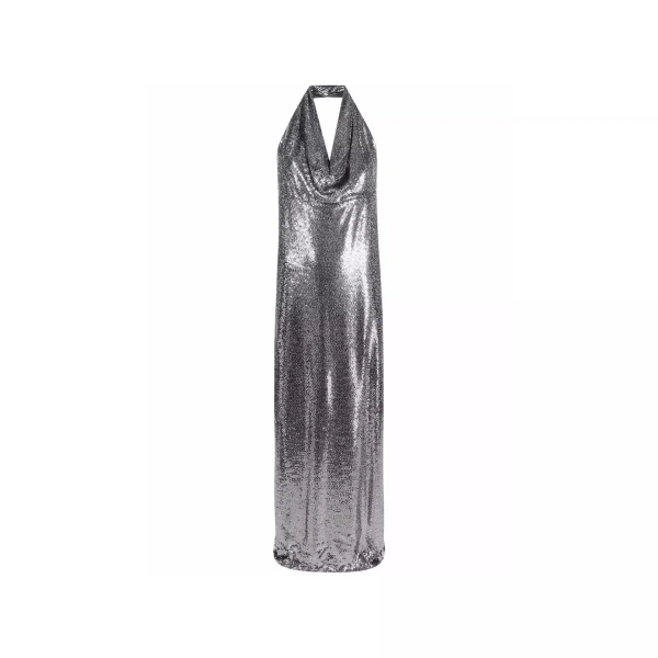 Rochii Blanca Vita Sequin-Embellished Long Dress