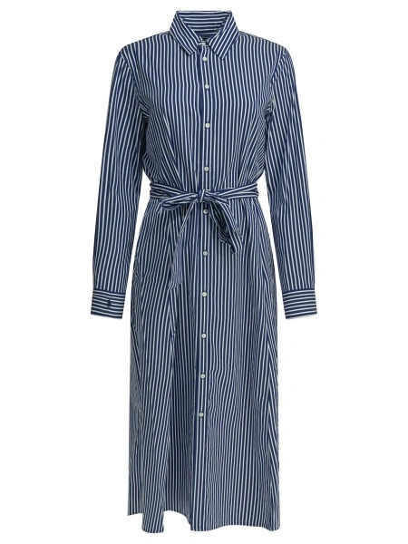 Rochii Chemisier midi dress with logo