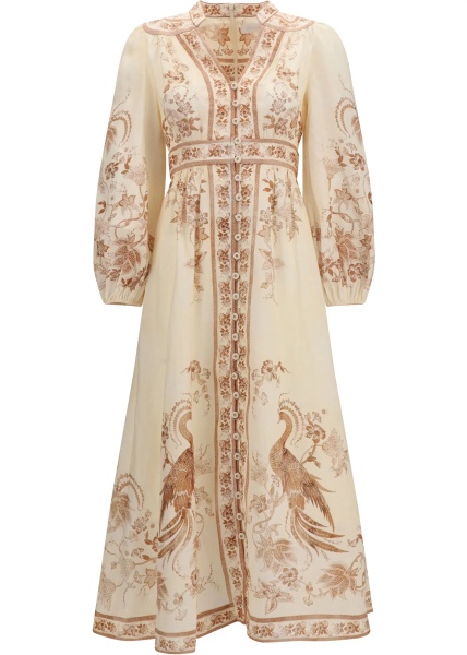 Rochii Indra Plunge floral Dress