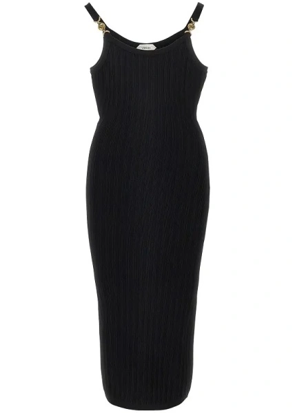 Rochii Knitted midi dress with Medusa motif