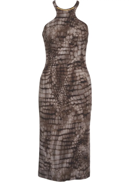 Rochii Midi dress with animal print