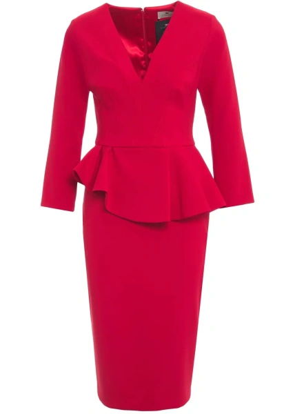 Rochii Midi dress with ruffle details