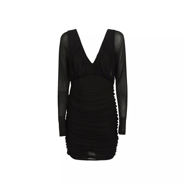 Rochii Saint Laurent Mini Draped Dress