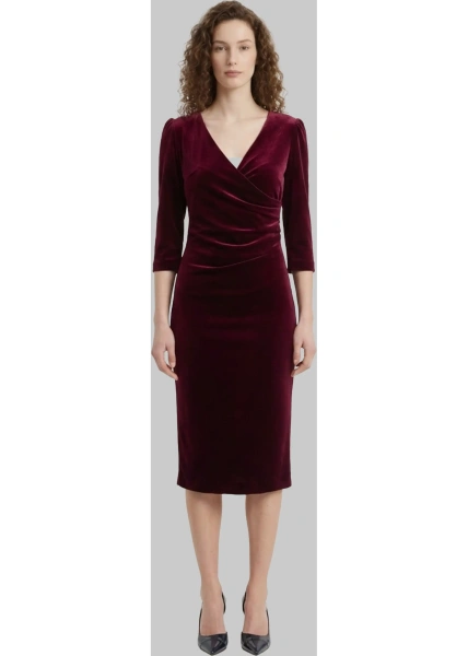 Rochii Velvet Midi Dress
