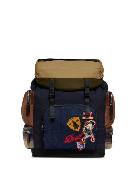 Rucsac DSQUARED2 albastru