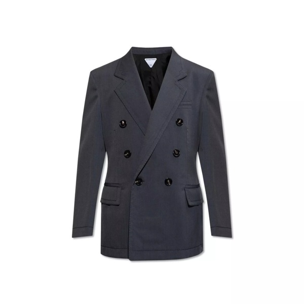 Sacou Bottega Veneta Wool Twill Blazer