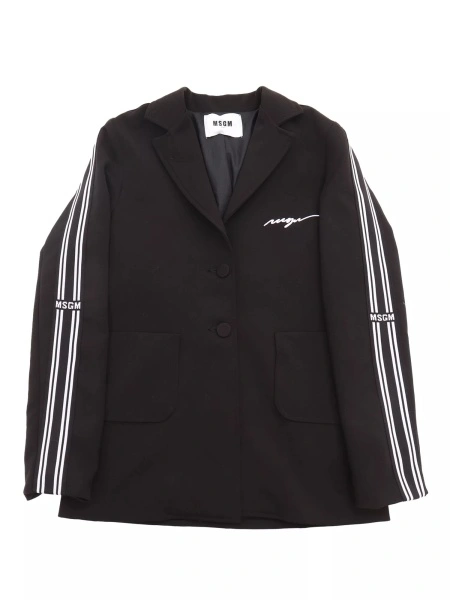 Sacou FABRIC TECNICAL BLAZER GIRL NERO/BLACK