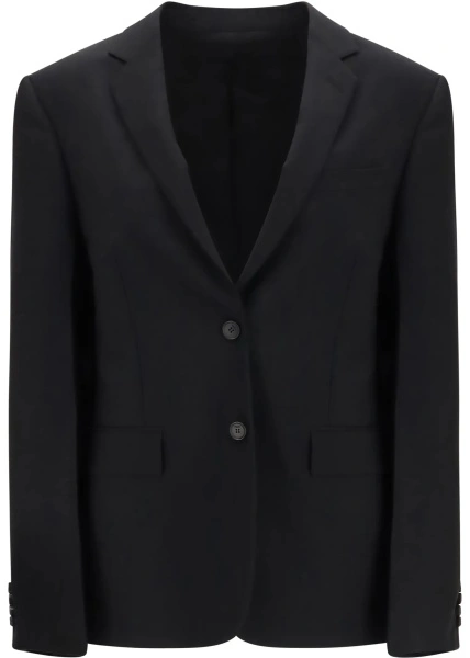 Sacou Fendi negru din mohair
