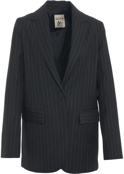 Sacou Pinstripe single-breasted blazer