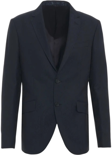 Sacou Single-breasted blazer in wool