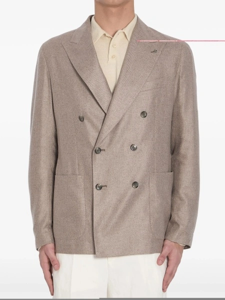 Sacou Tagliatore neutru din matase