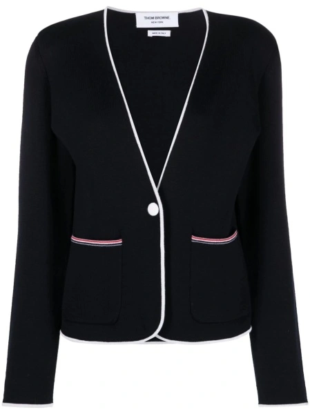 Sacou Thom Browne albastru