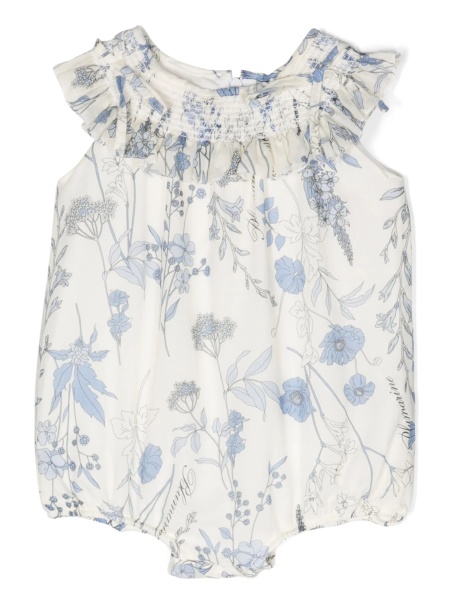 Salopeta Blumarine neutra din bumbac