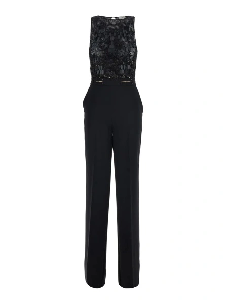 Salopeta Elisabetta Franchi neagra